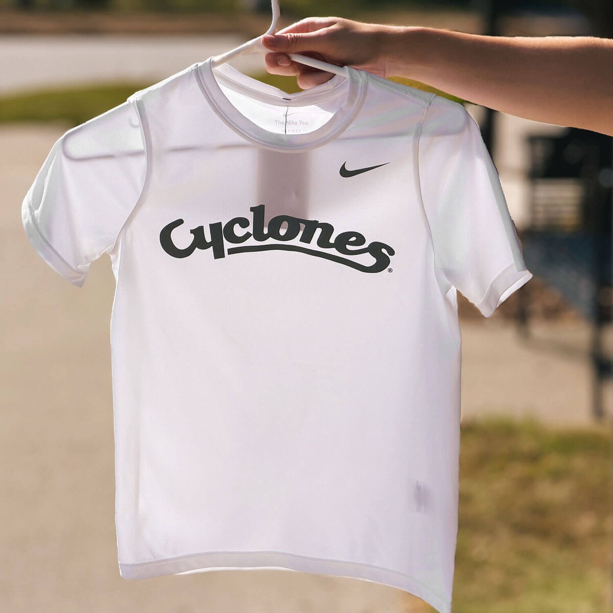 Nike Youth Cyclones White Short Sleeve T-Shirt FA26